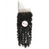 Pixie Curly 5x5 Lace Closure Vietnamese Human Hair Front View
