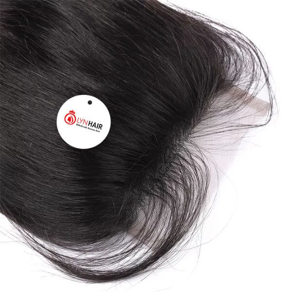Straight 6x6 Lace Closure Vietnamese Human Hair Hairline Close Up