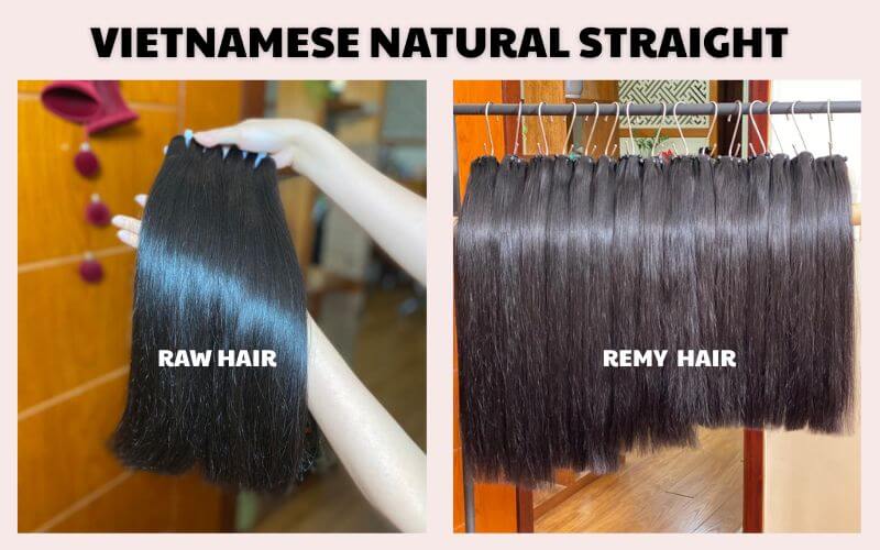 Origin-Based Classification Raw Hair vs. Remy Hair