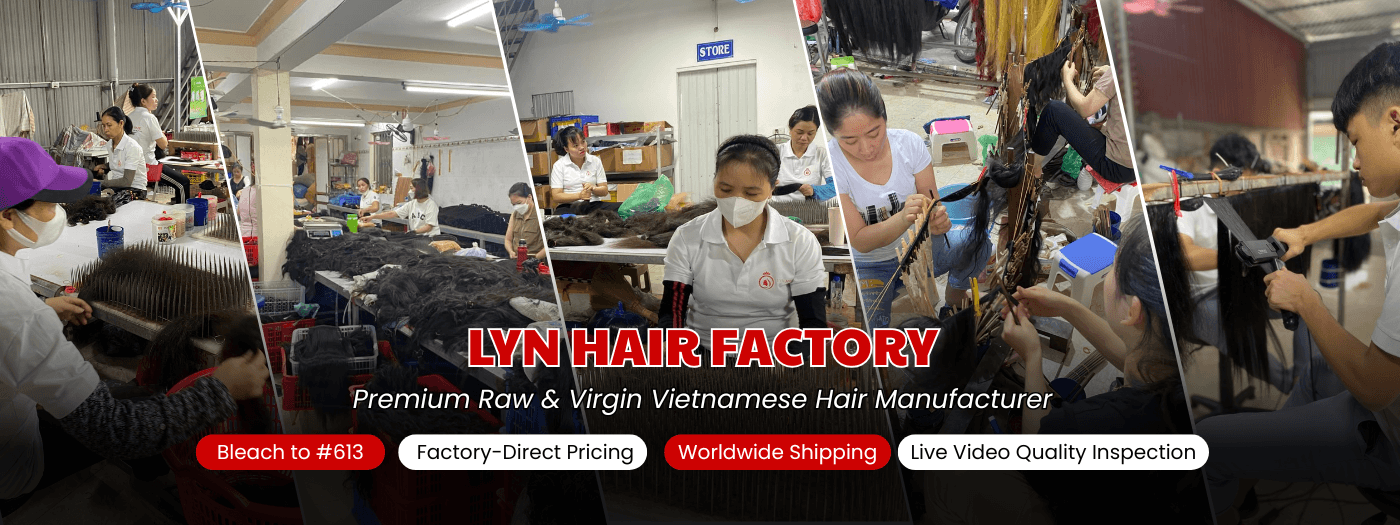 High quality Vietnamese Raw Hair and Virgin Hair Manufacturer