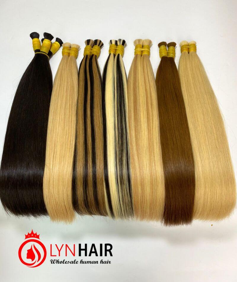 Vietnamese premium bulk hair